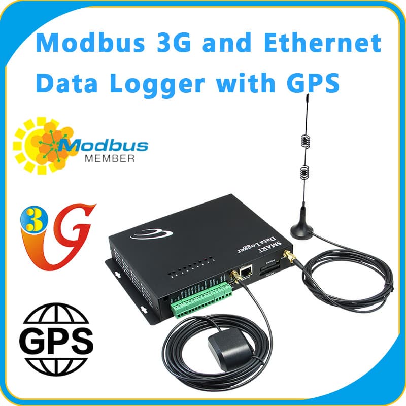 Modbus 3G and Ethernet Data Logger with GPS